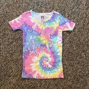 Place Tie-Dye Unicorn Tee - Pink, Blue, Yellow